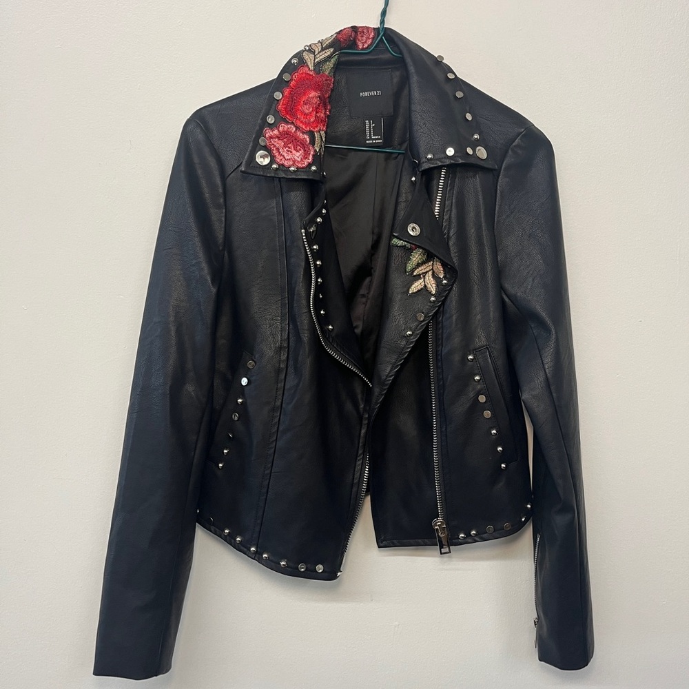 Forever 21 Sleek Black Outerwear